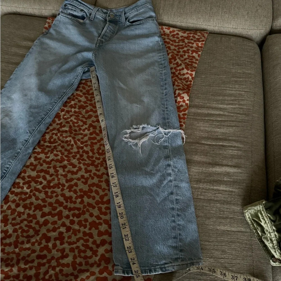 Custom Altered Levi Wedgie Straight leg jeans - Picture 12 of 16